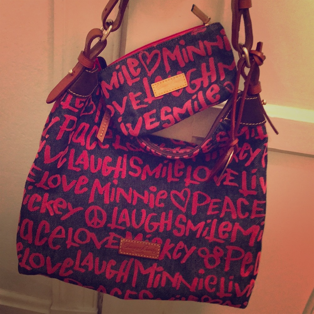 Dooney & Bourke Disney Peace Love & Mickey Bag